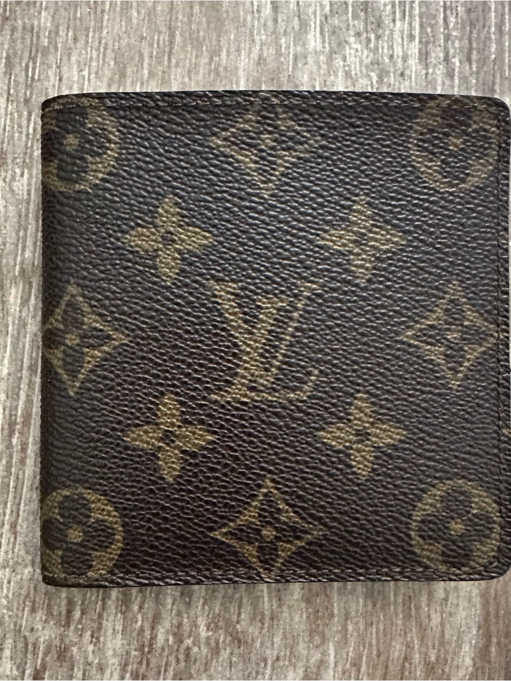 Louis Vuitton Monogram Coated Canvas Unisex Wallet in Brown and Tan - Picture 3 of 12